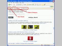 My RSS Toolbar