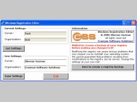 Windows Registration Editor