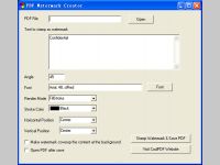 PDF Watermark Creator