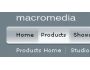 Macromedia style menu for Dreamweaver 2.0