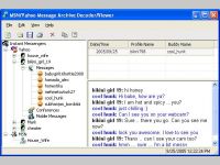 MSN/Yahoo Message Archive Decoder and Viewer