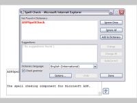 ASP Spell Check