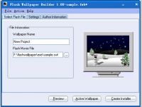 Flash Wallpaper Maker