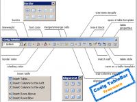 AutoCAD Table - { Cadig TableBar 2.4 }