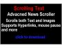 Advanced Scrolling Text Software 4.7