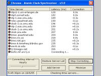 Chronos Atomic Clock Synchronizer