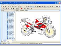 2D/3D CAD Viewer: DXF DWG PLT CGM SVG