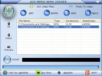 AVI MPEG WMV Joiner