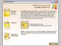MSN Messenger Password