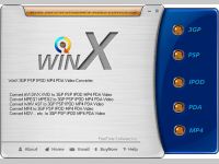 WinX 3GP PDA MP4 Video Converter