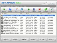 CD to MP3-WAV Maker