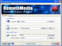 Remote Media Screen Saver