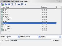 GoldfishHD DVD to PSP Video Ripper