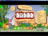 Jurassic Video Poker