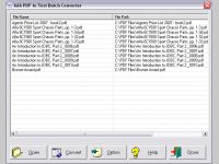 3A PDF to Text Batch Converter
