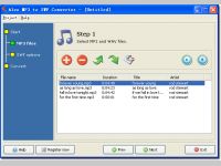 Aleo MP3 to SWF Batch Converter