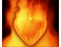 Heart On Fire Screensaver 1.10