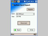 Softick CardExport for Windows Mobile