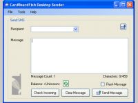 Windows Desktop SMS with IE Toolbar