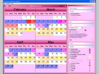 Advanced Woman Calendar