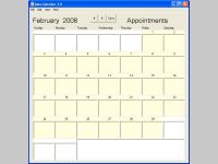Data Calendar - Appointment Book Software