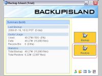 Backup Island for Windows 2000/XP/2003/Vista