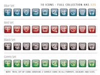 Icon Central Glass Office Set
