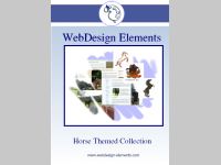 Horse and Equestrian Web Elements