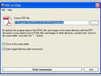 PDF to HTML
