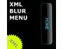 XML Blur Menu 1.0