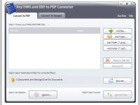 Any DWG and DXF to PDF Converter 2009