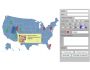 Pinpoint Locator Map of USA 3.5
