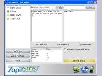 ZapitSMS For Lotus Notes