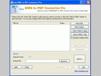 DWG to PDF Converter Pro 2009.4