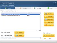articuCAD DWG DXF to PDF Converter