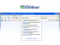 MySpace Toolbar