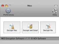 MEO File Encryption for Mac