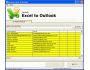 Import Excel Contacts to Outlook 2.5