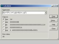 ECW Expression Calculator