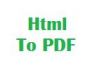 Html To PDF screenshot