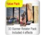 3D Banner Rotator Pack 1