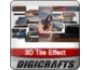 Flash-XML Banner Rotator 3D Tile Effect 1