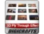 Flash-XML Banner Rotator 3D Fly through 1