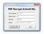 AzSDK PDF Decrypt ActiveX DLL 2.00