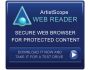 ArtistScope Web Reader screenshot