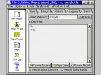 File Substring Replacement Utility