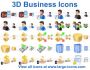 3D Business Icons screenshot