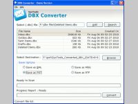 DBX Conversion PST