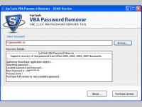 Free VBA Password Recovery Tool