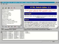 HTML Batch Editor